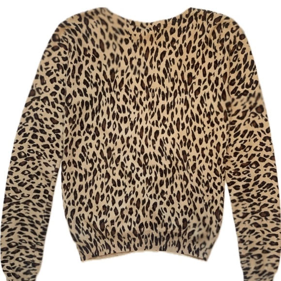 H&M Cheetah/Leopard Print Cardigan - Picture 5 of 5